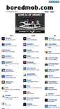 Mobile Screenshot of boredmob.com